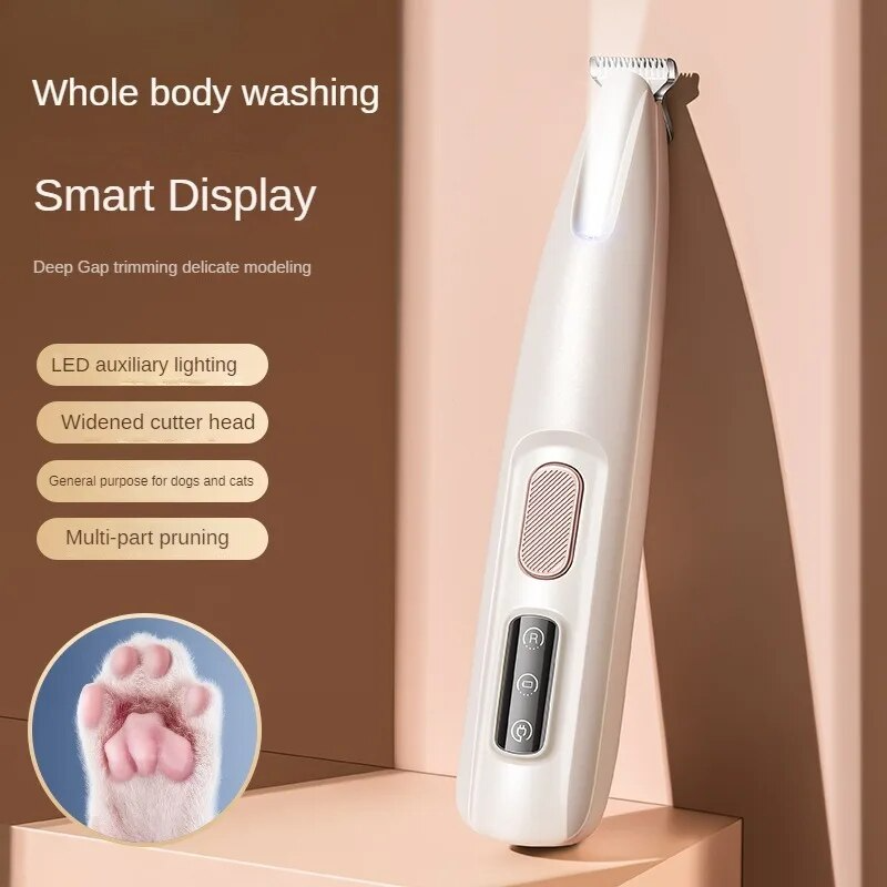 LED Precision Pet Paw Trimmer