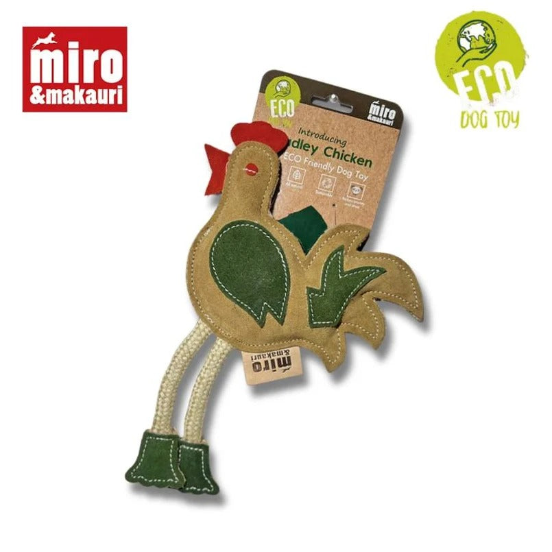 Eco Dog Toys from Miro and Makauri - Chadley Chicken