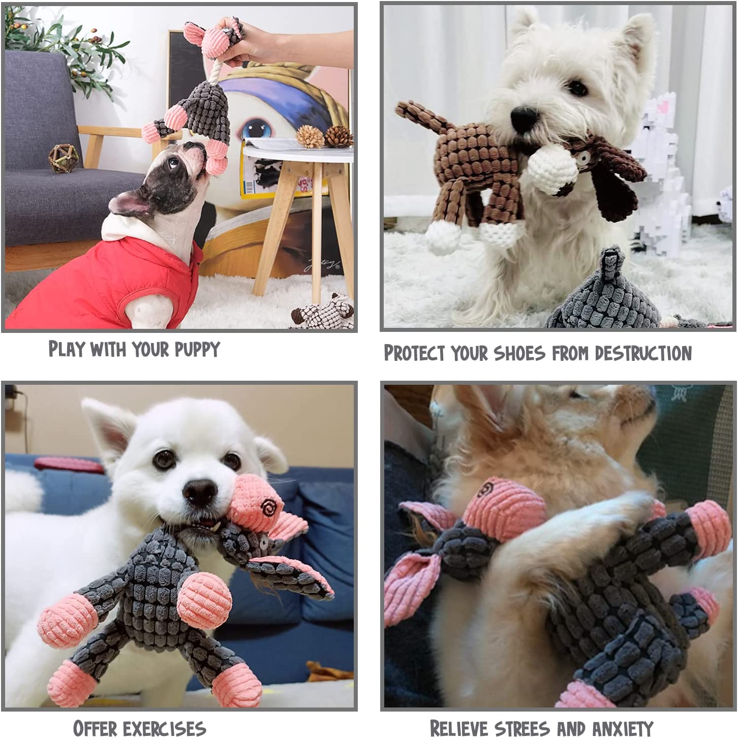 ChewSafe Plush Dog Toy