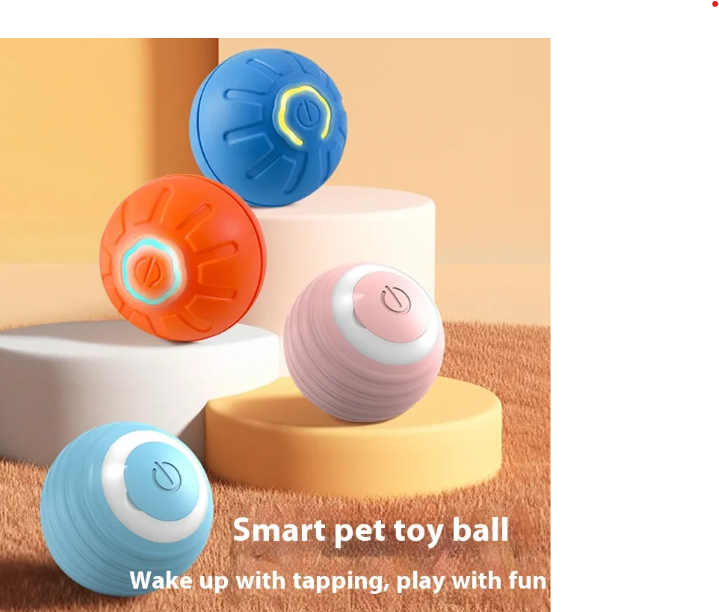 Autoplay Bouncing Dog or Cat Ball