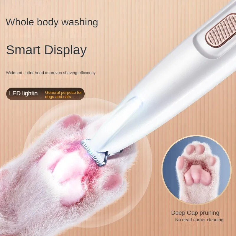 LED Precision Pet Paw Trimmer