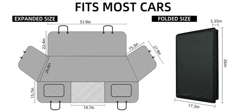 All-Weather Car Dog Lounger