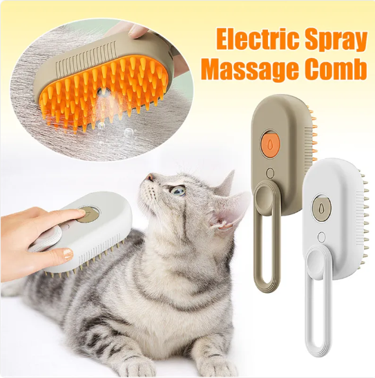 Tri-Function Pet Spa Brush