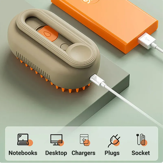 Tri-Function Pet Spa Brush