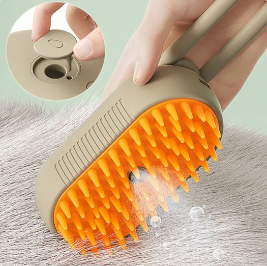 Tri-Function Pet Spa Brush