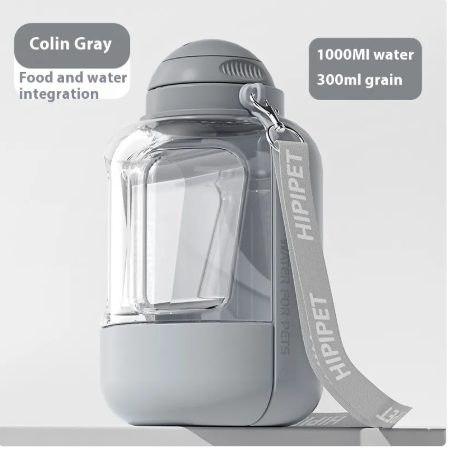 Pet Hydration & Snack Duo Bottle