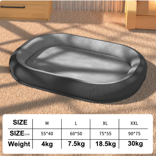 Year-Round Comfort Pet Bed - Wash & Detach
