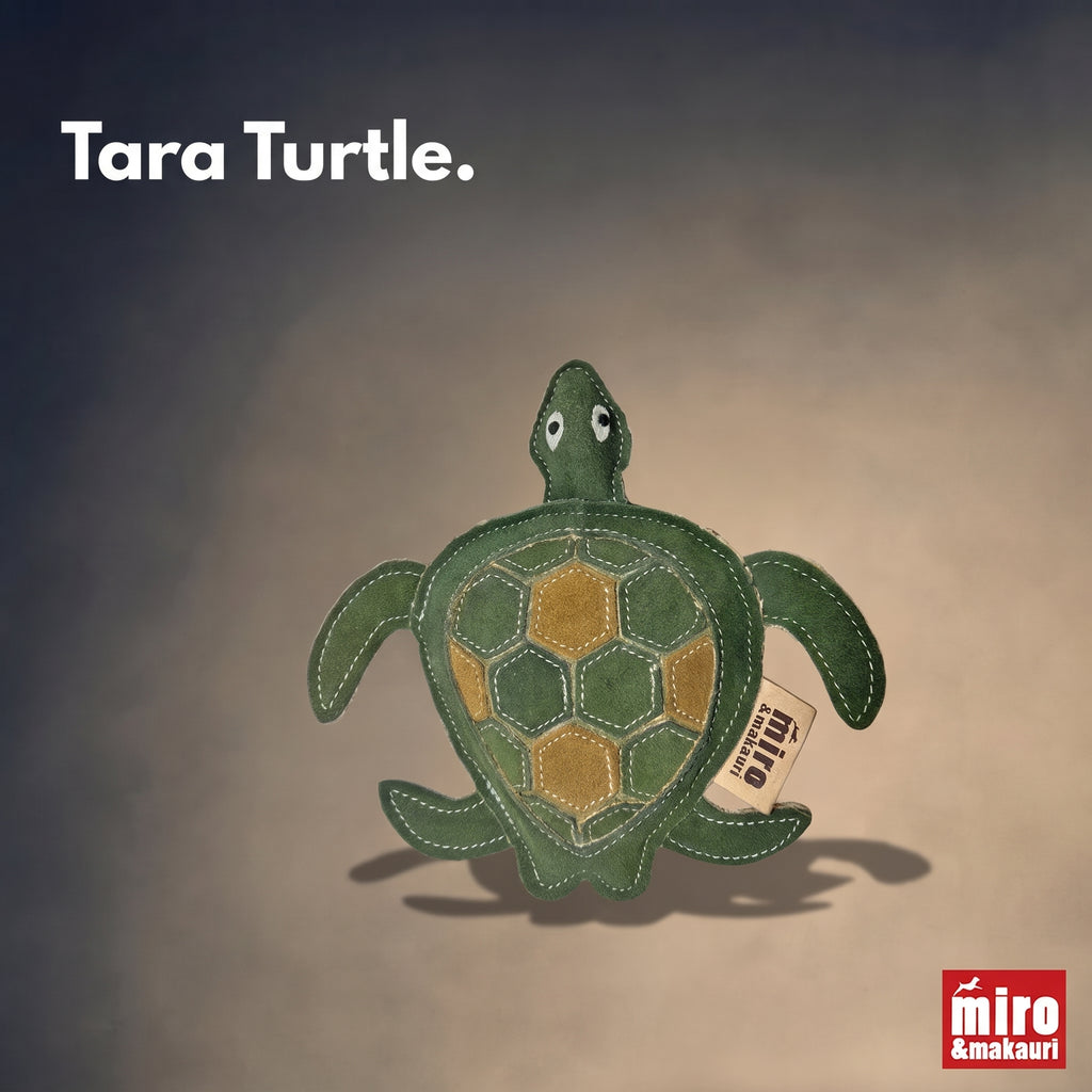 Eco Dog Toys By Miro & Makauri - Tara Turtle