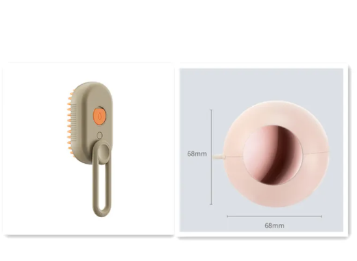 Tri-Function Pet Spa Brush