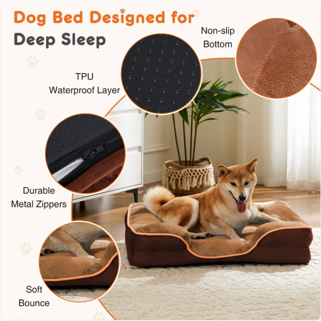Cloud Comfort Memory Foam Pet Bed