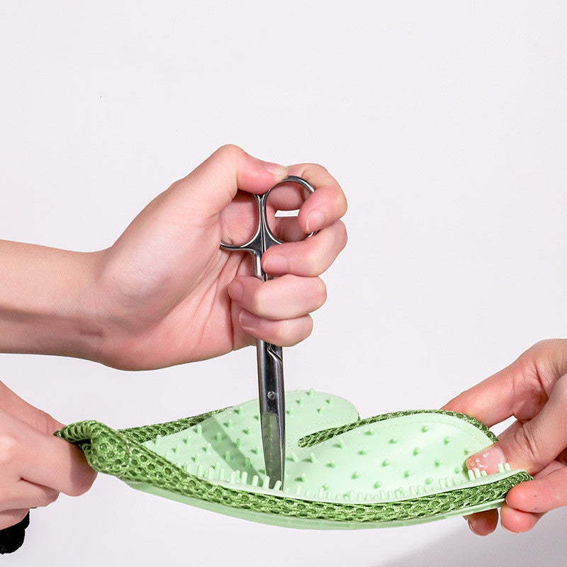 Pet Grooming Silicone Brush Gloves