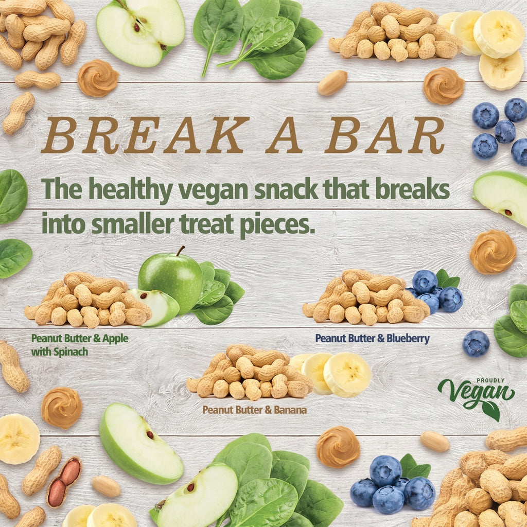 Maks’ Patch "Break A Bar" Multi-Flavour Vegan Dog Treats – 5-Pack Bundle