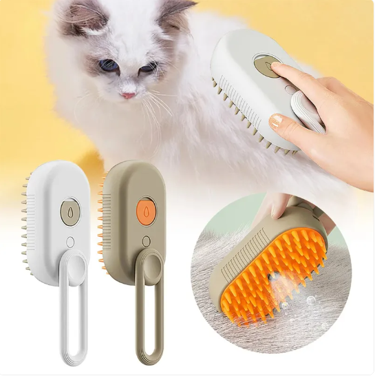Tri-Function Pet Spa Brush