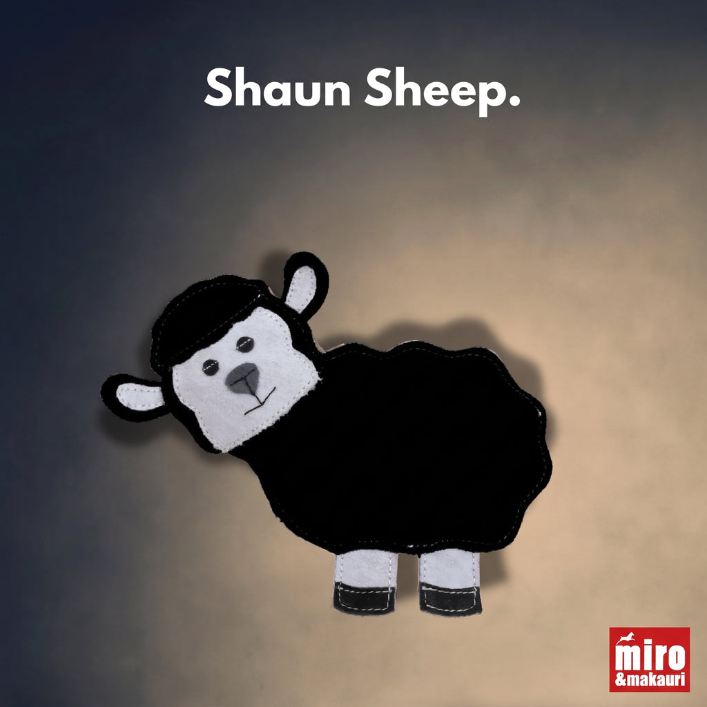 Eco Dog Toys By Miro & Makauri - Shaun Sheep